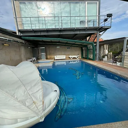 Lägenhet Cubo De Cristal Con Piscina Y Vistas Al Mar