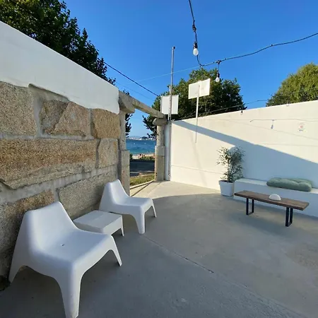 Cubo De Cristal Con Piscina Y Vistas Al Mar * O Grove